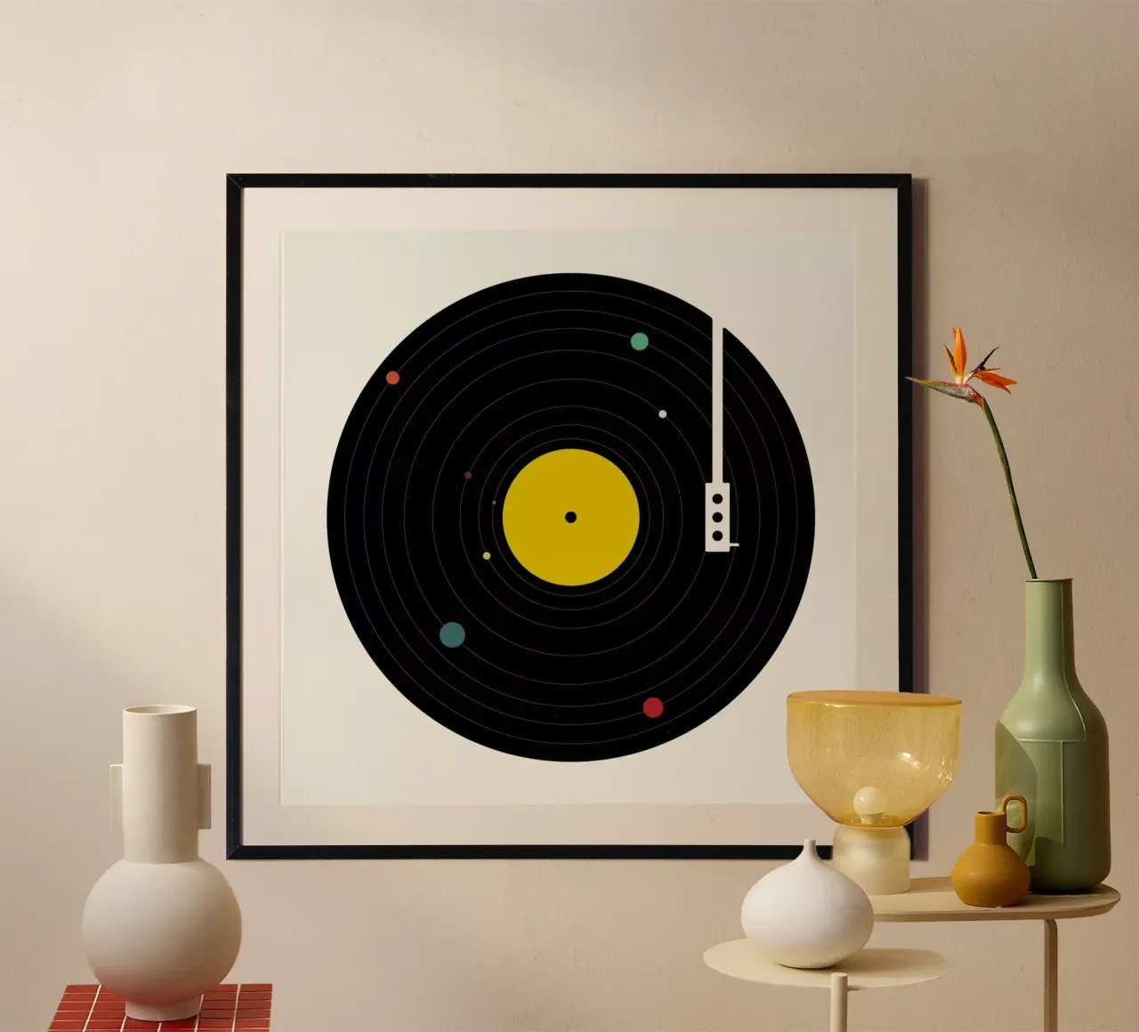 Music Everywhere poster by Florent Bodart