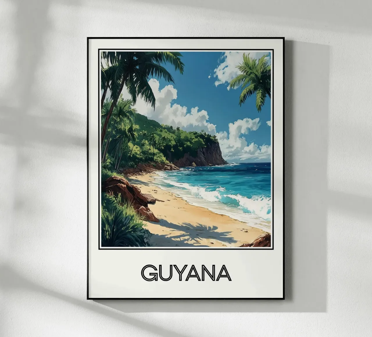 Bloemenbedrijf Guyane acryl van Frame the World