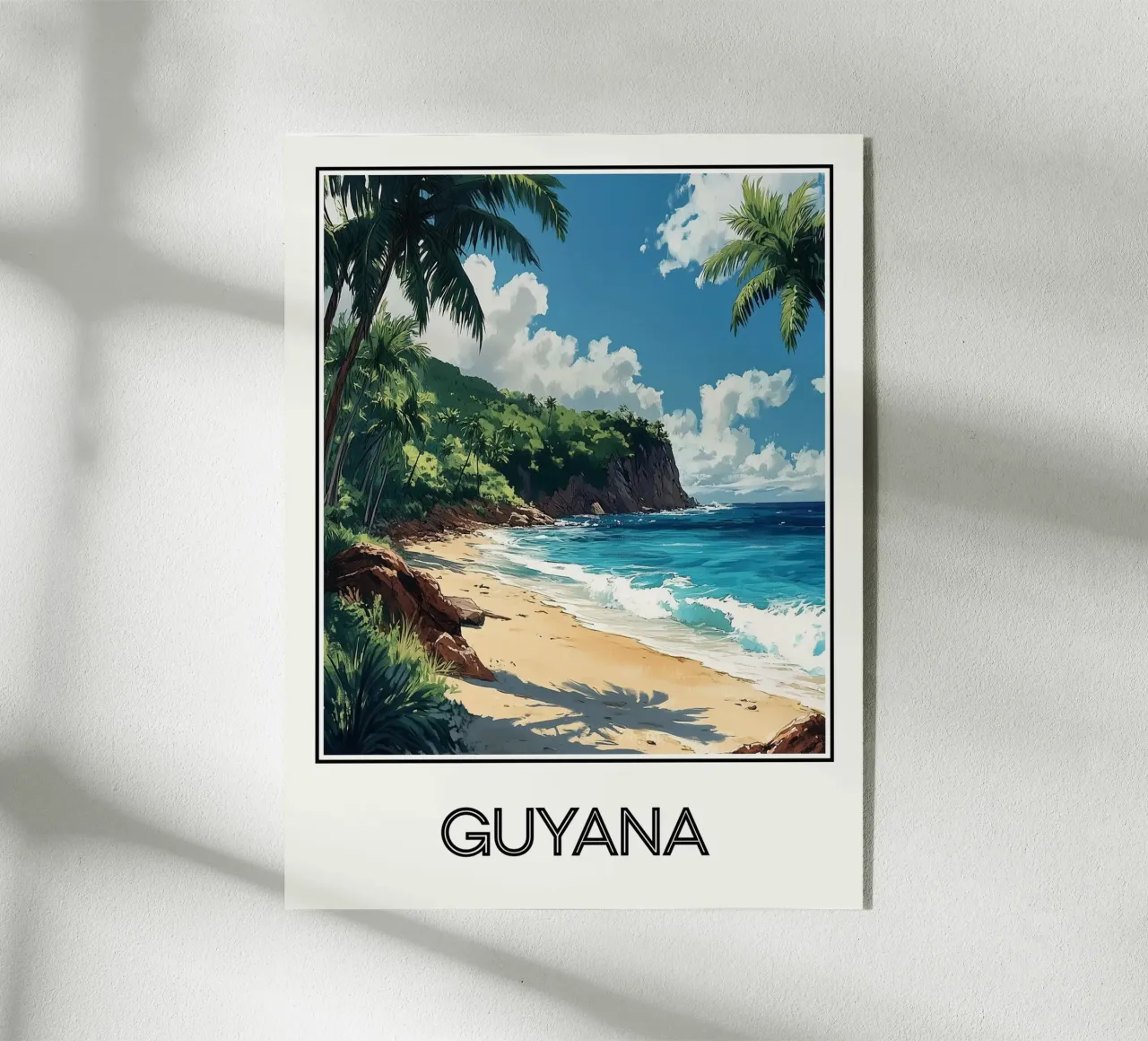 Bloemenbedrijf Guyane acryl van Frame the World