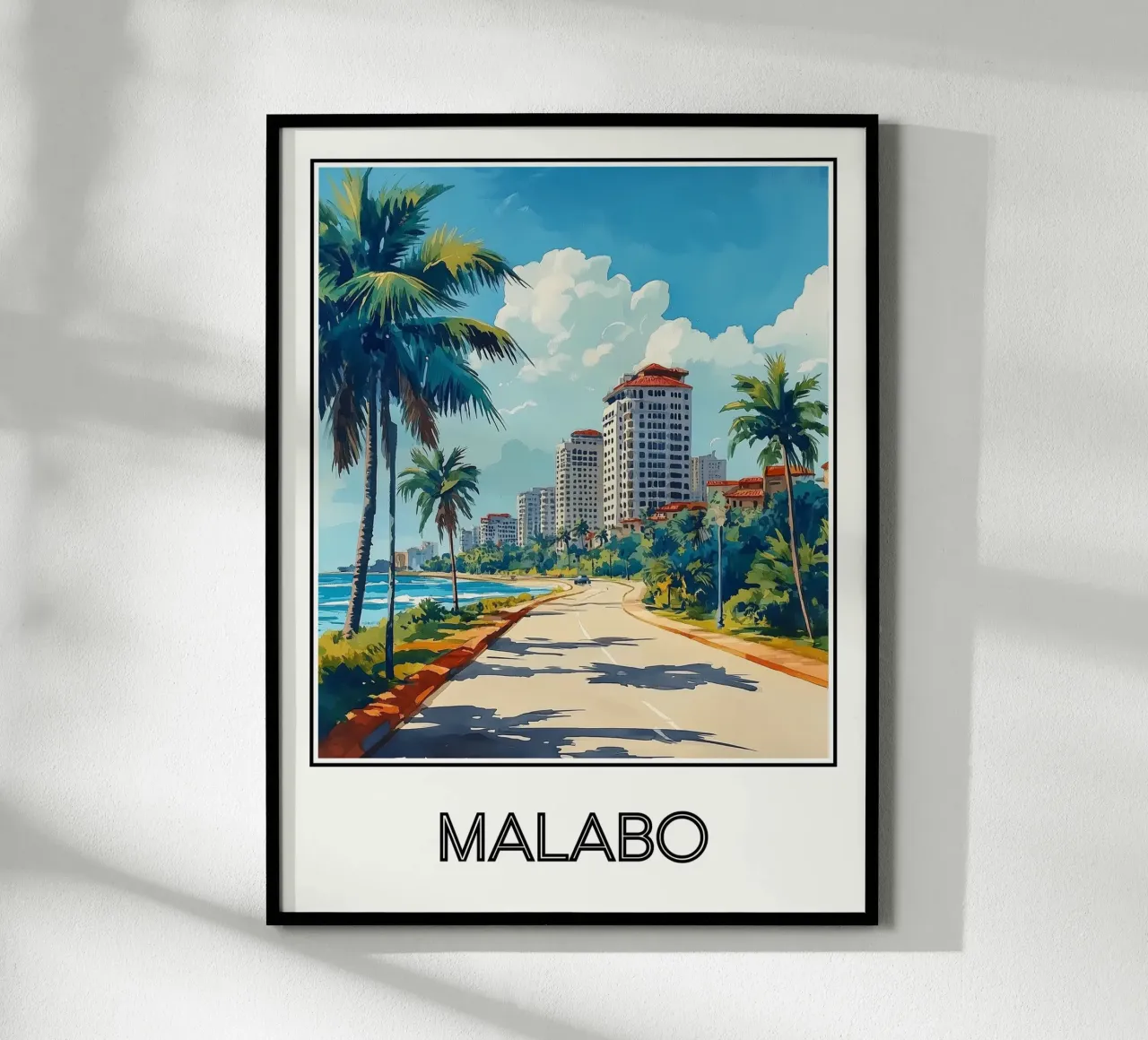 Malabo poster da Frame the World