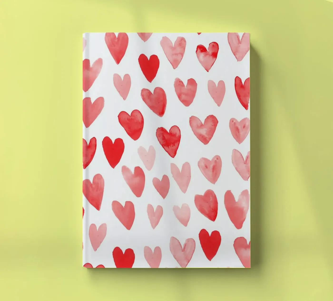 Valentines Hearts notebook by Charlotte Winter