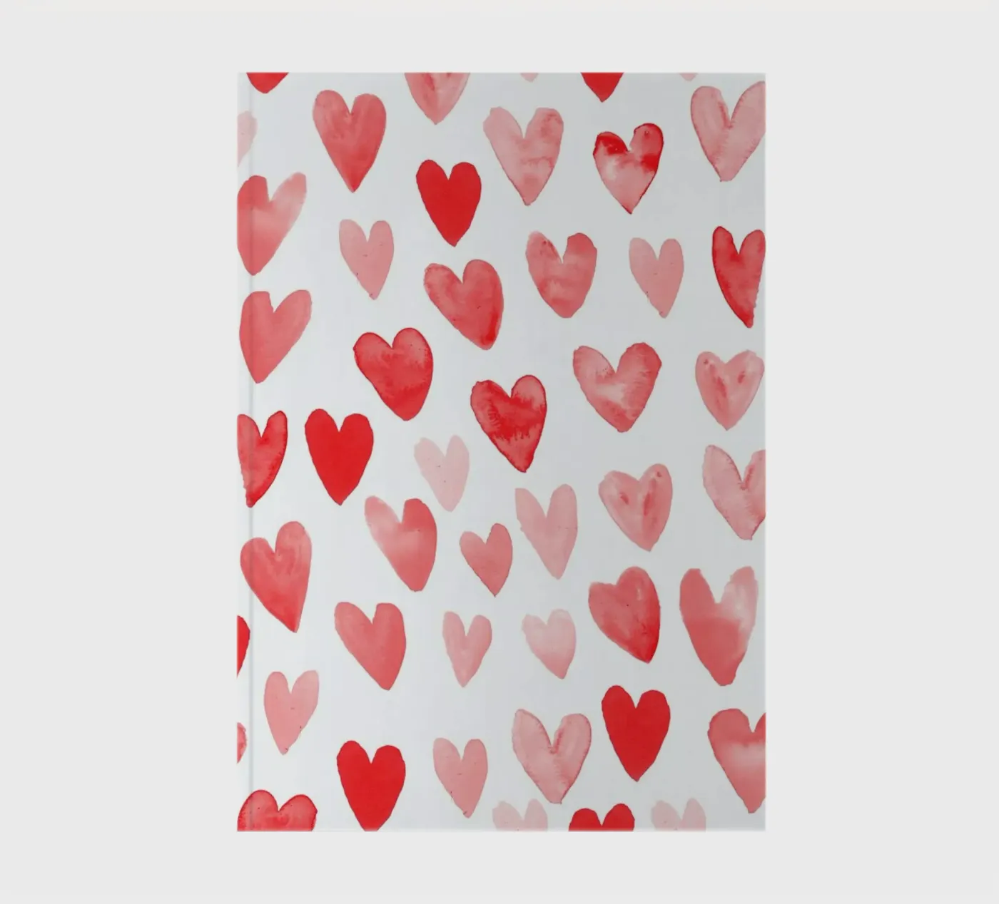 Valentines Hearts notebook by Charlotte Winter