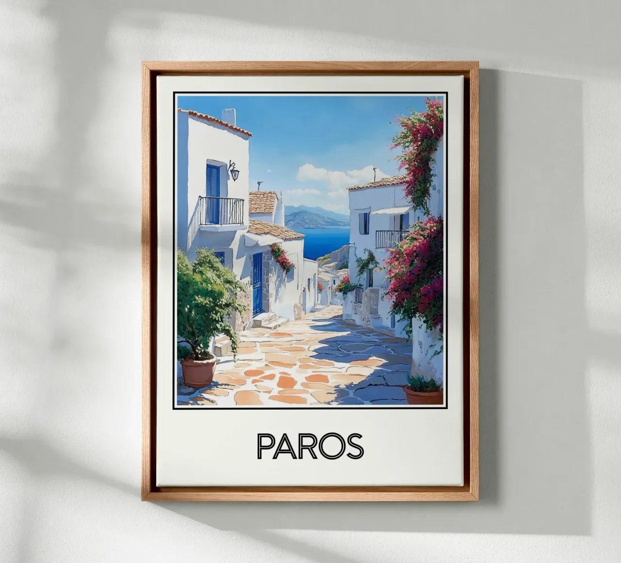 Paros tela con Cornice a cassetta da Frame the World