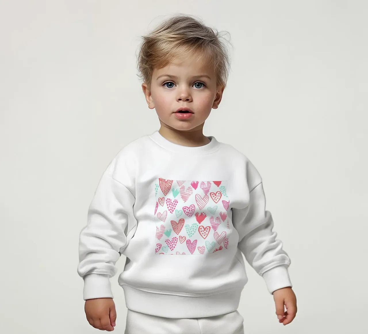 Valentines Pretty felpa neonato da Charlotte Winter