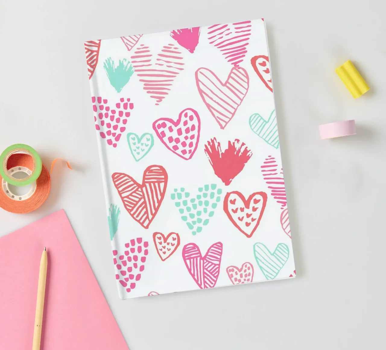 Valentines Pretty notebook by Charlotte Winter