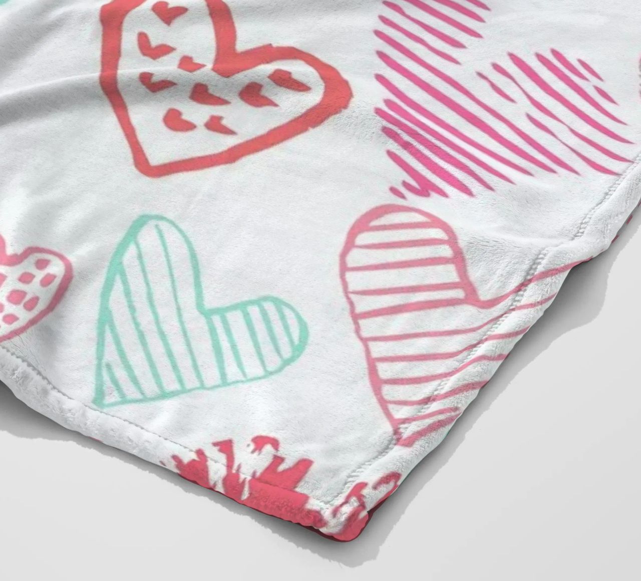 Valentines Pretty coperta in pile da Charlotte Winter