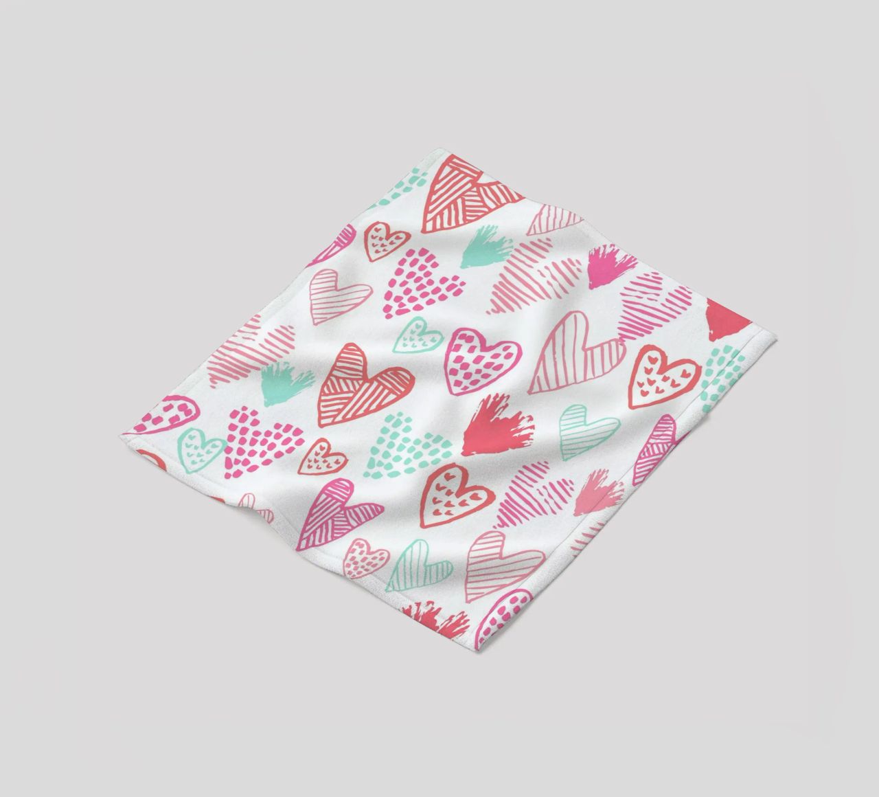Valentines Pretty coperta in pile da Charlotte Winter