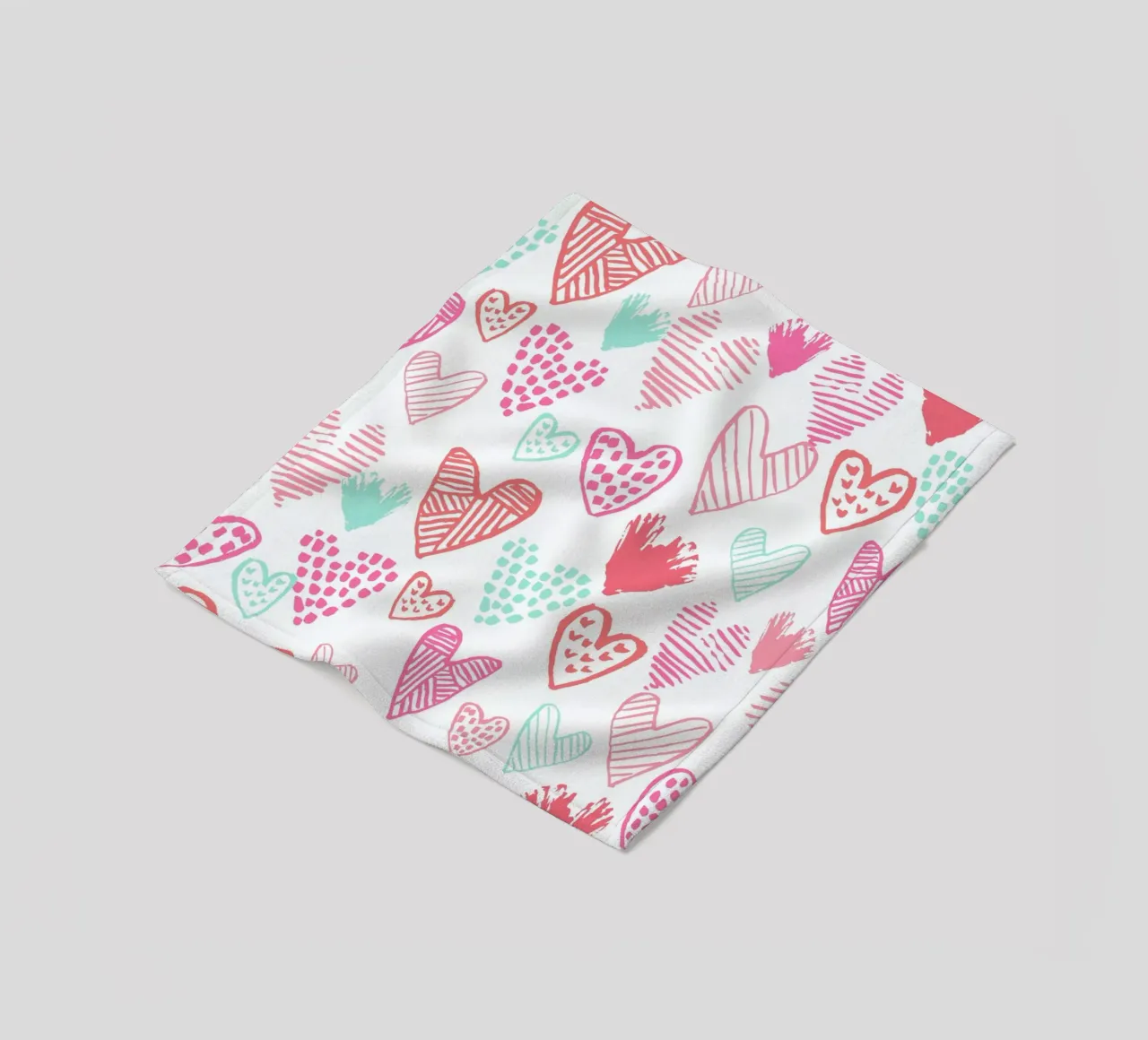 Valentines Pretty coperta in pile da Charlotte Winter