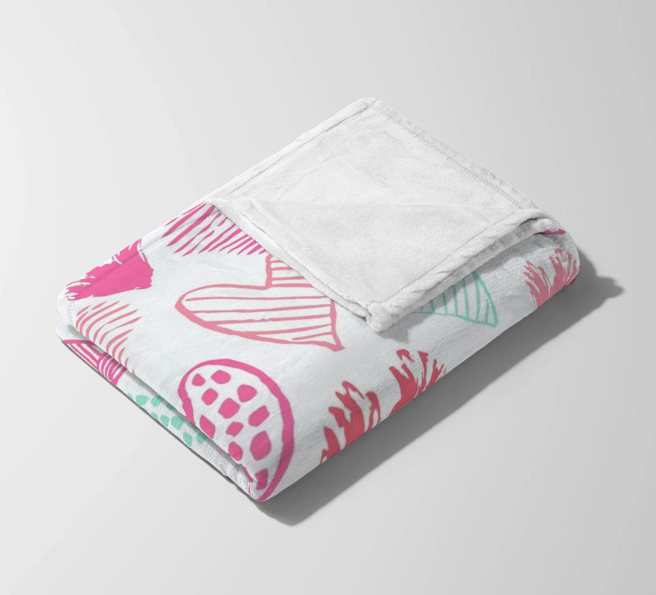 Valentines Pretty coperta in pile da Charlotte Winter