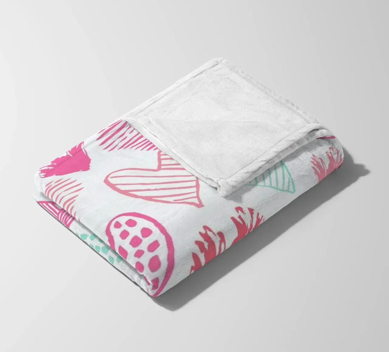 Valentines Pretty coperta in pile da Charlotte Winter