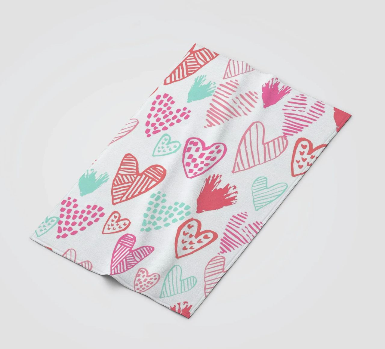 Valentines Pretty coperta in pile da Charlotte Winter