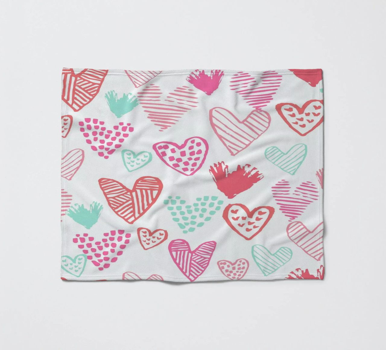 Valentines Pretty coperta in pile da Charlotte Winter