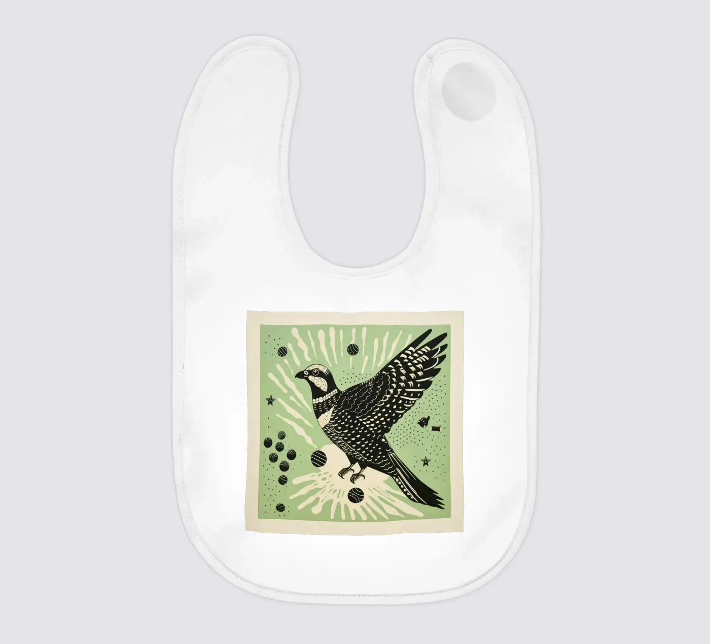 Falco verde bavaglino da Minimal Animal Art