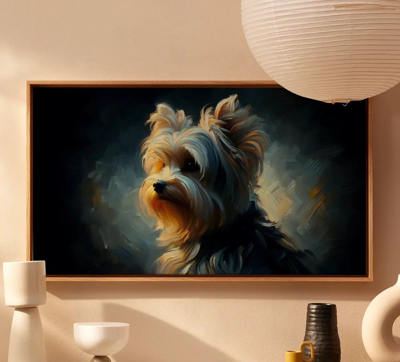 Yorkshire Terrier - Animal picture canvas by hunde-katzen-tiere