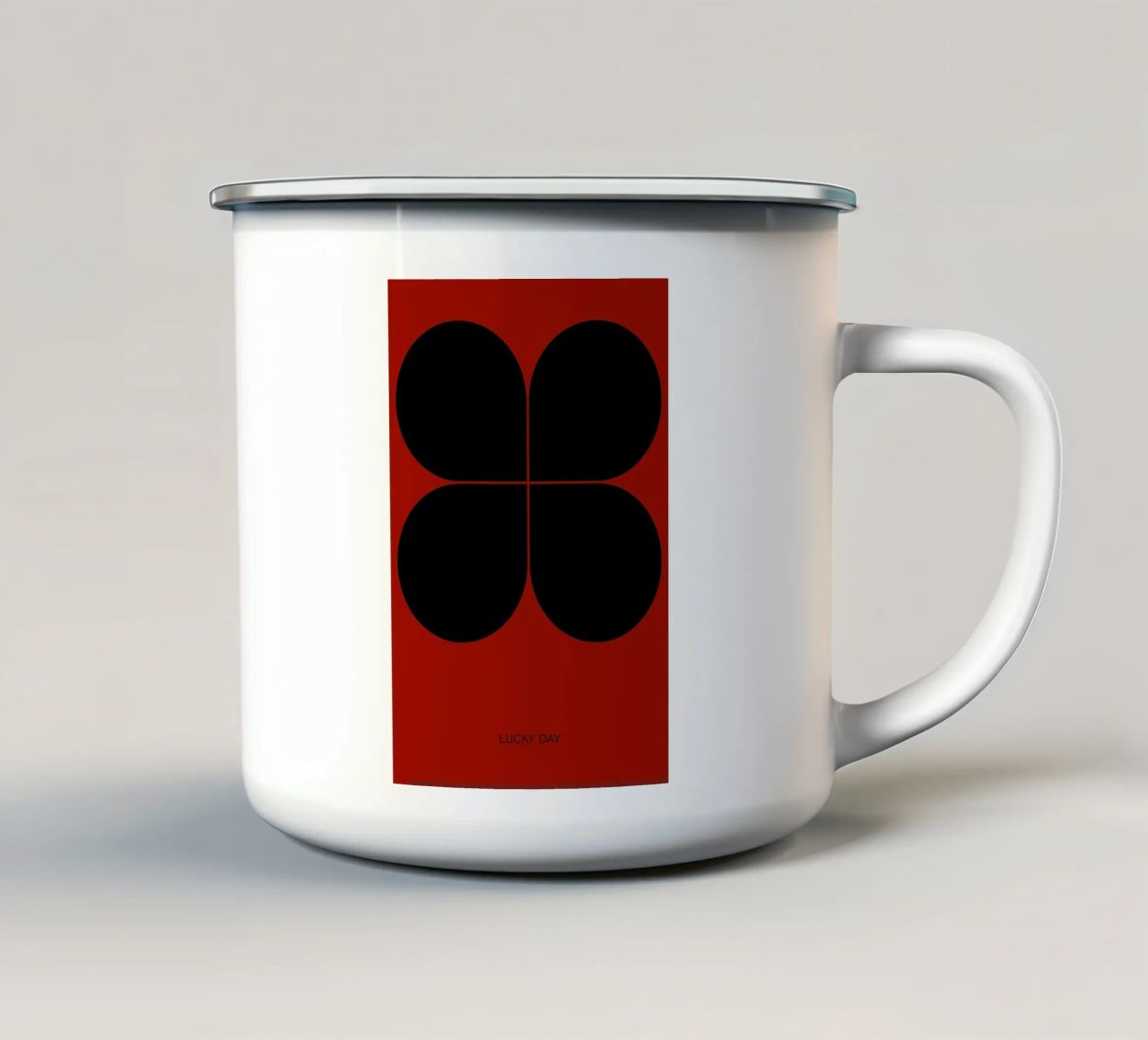 The Lucky Day Poster tazza in smalto da And I Love You She Said