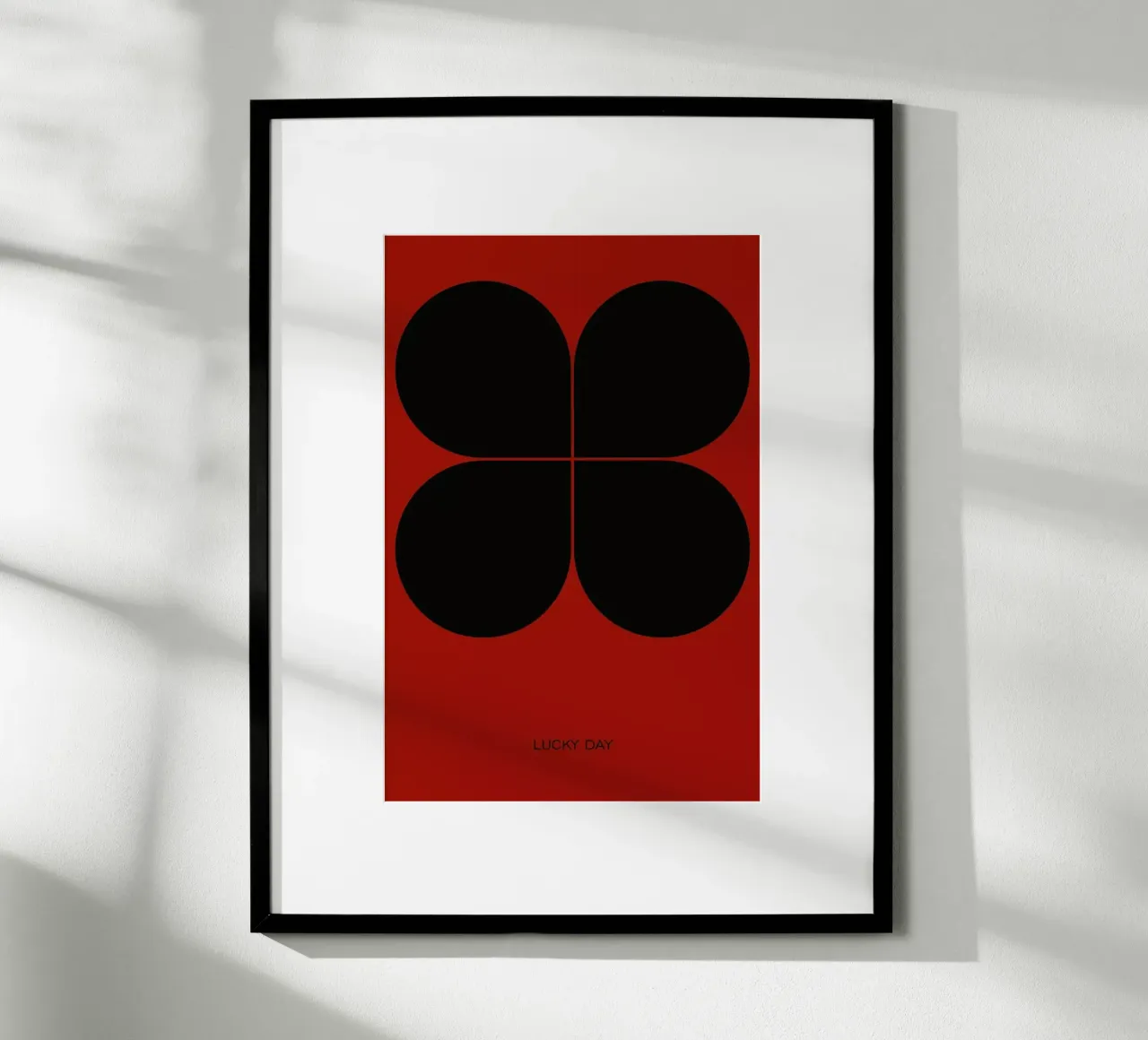 The Lucky Day Poster hahnemühle by And I Love You She Said