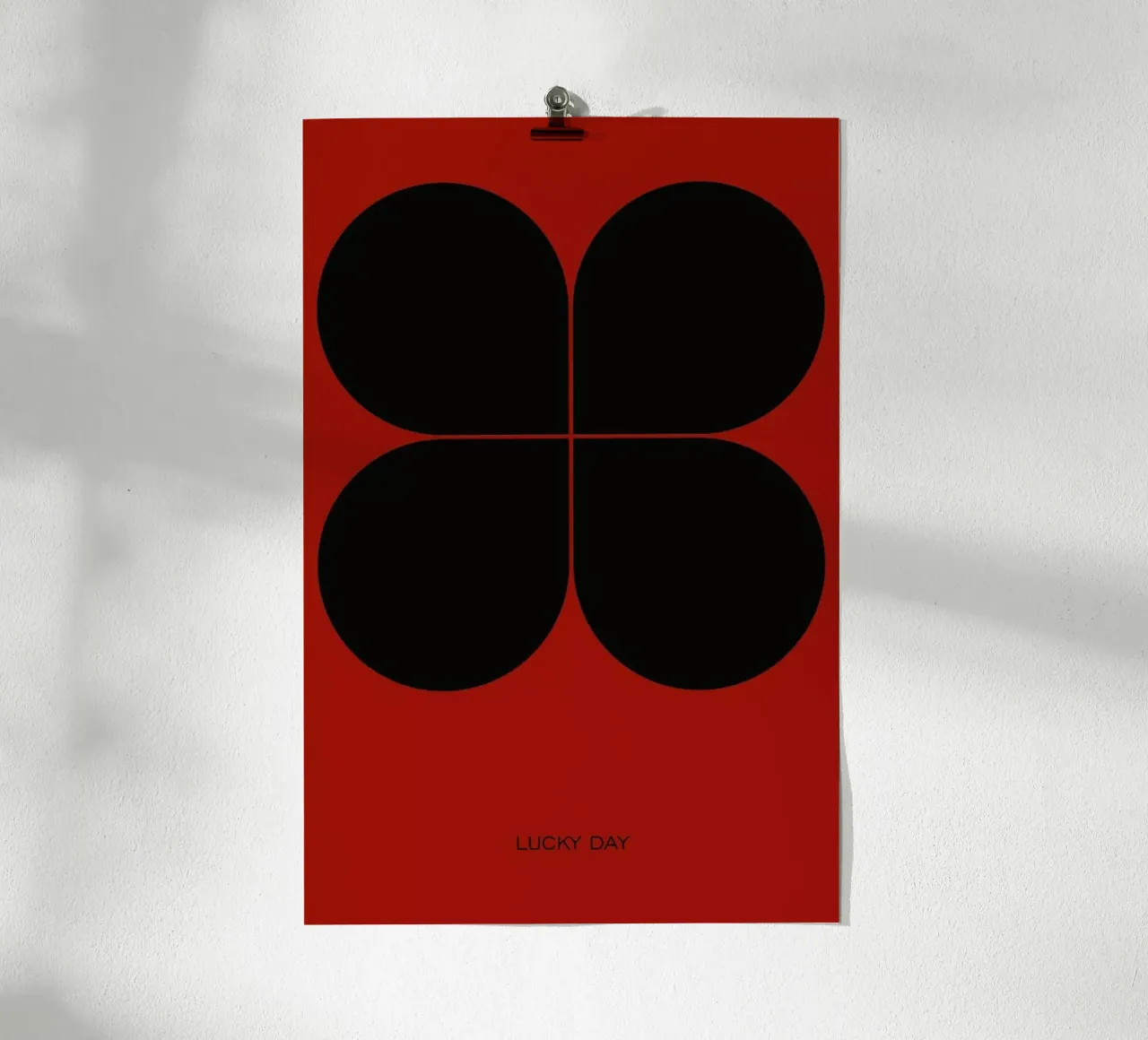 The Lucky Day Poster hahnemühle by And I Love You She Said