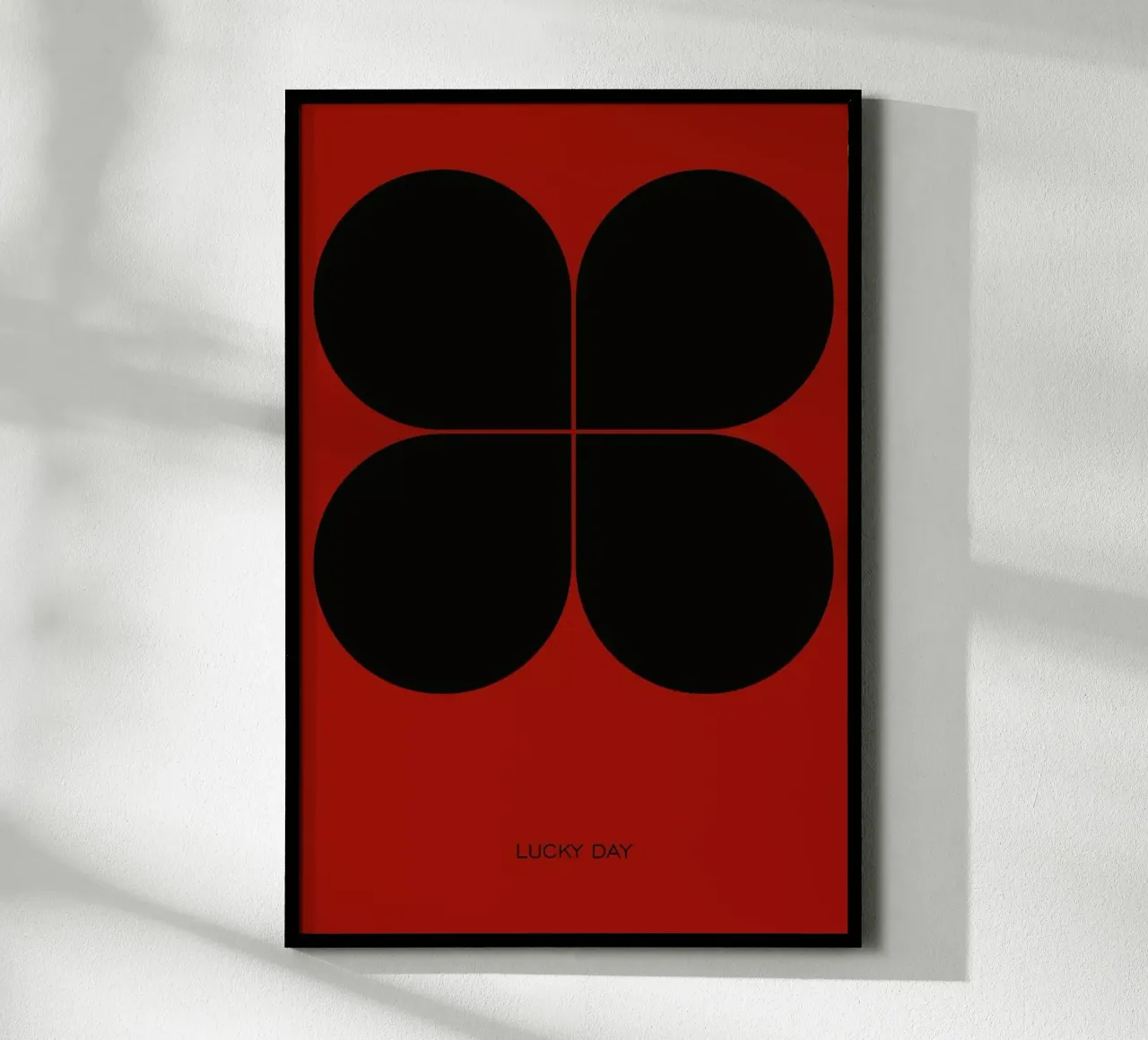 The Lucky Day Poster hahnemühle by And I Love You She Said