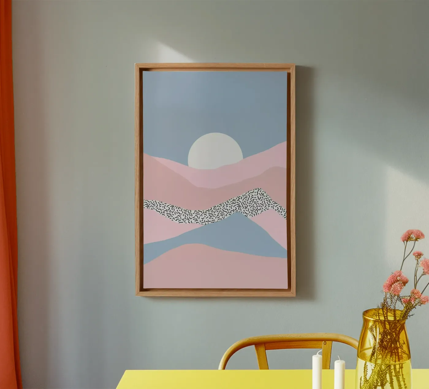 High canvas by Hanna Kastl-Lungberg