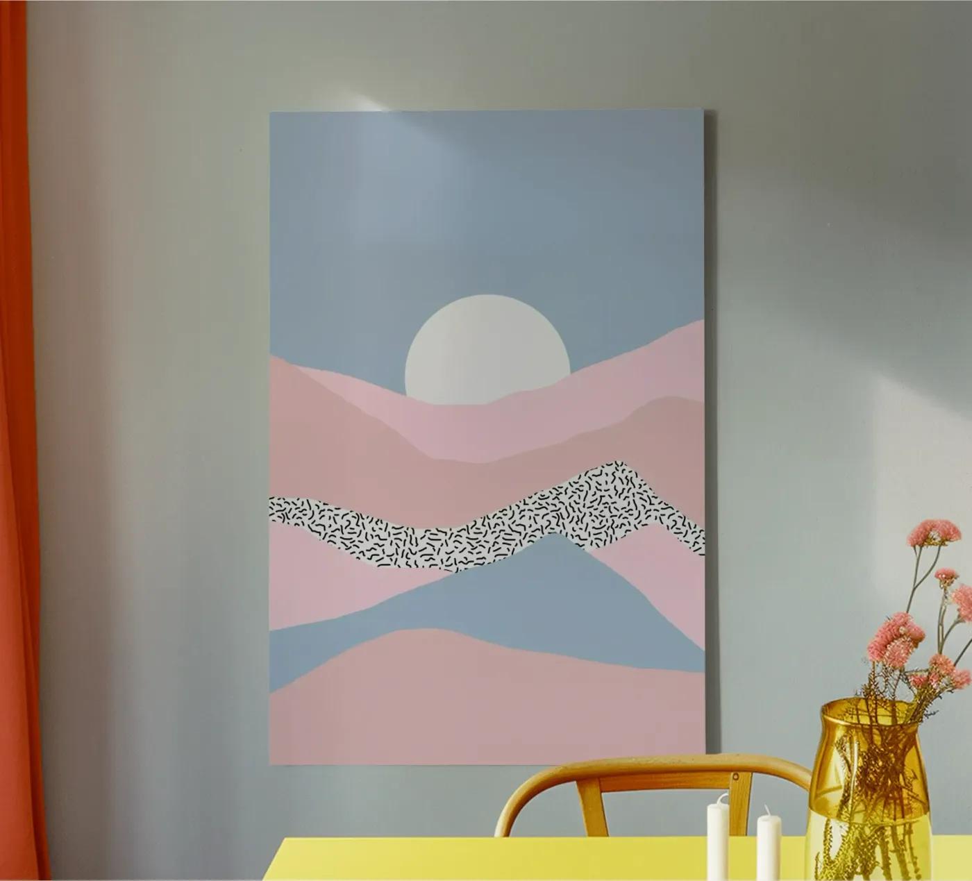 High canvas by Hanna Kastl-Lungberg