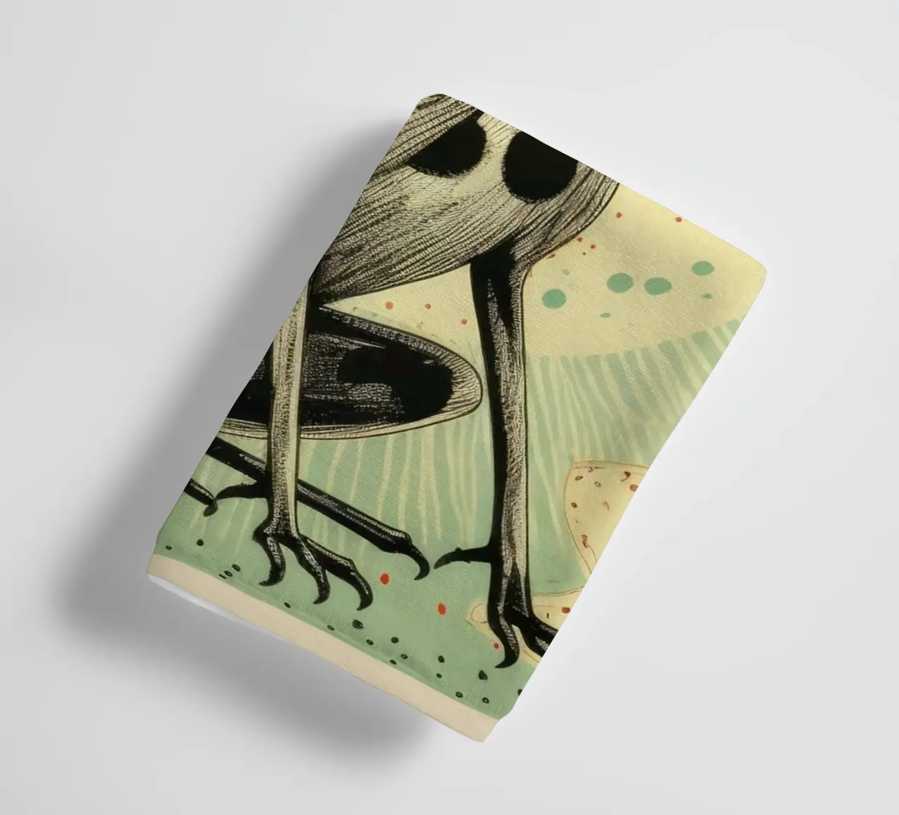 Jerboa verde 2 asciugamano da bagno da Minimal Animal Art