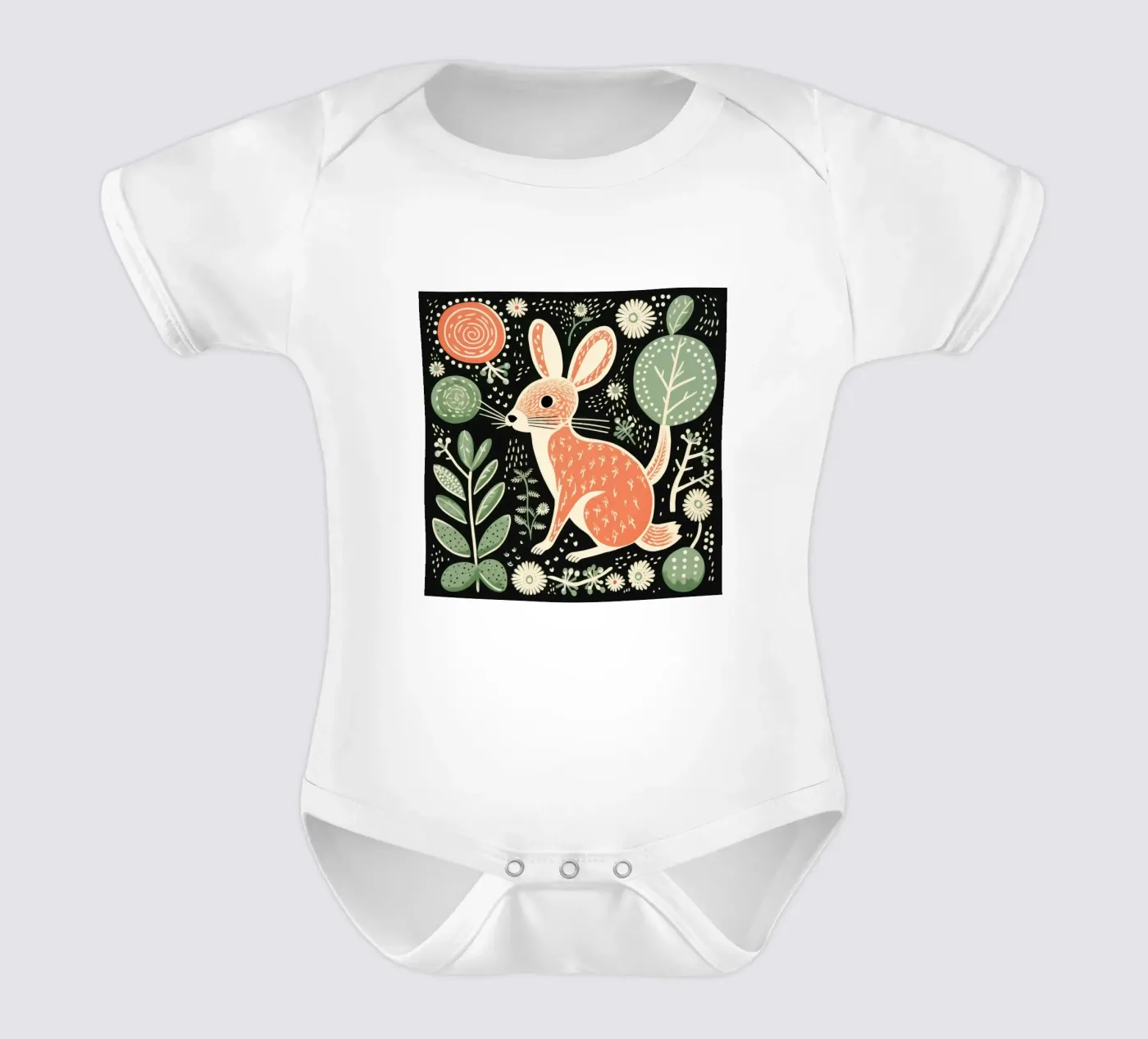 Jerboa vert body bébé de Minimal Animal Art