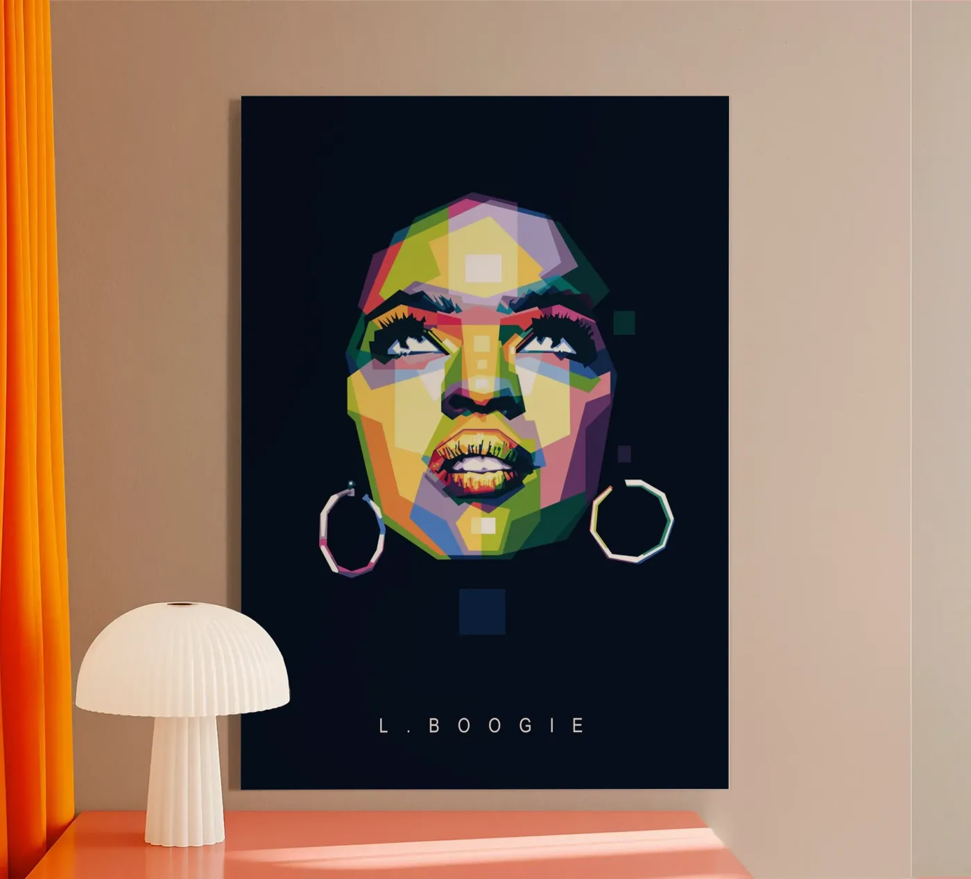 L BOOGIE plexiglass da Alkahfsmart