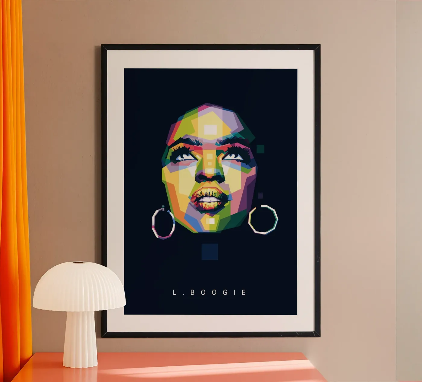 L BOOGIE poster da Alkahfsmart