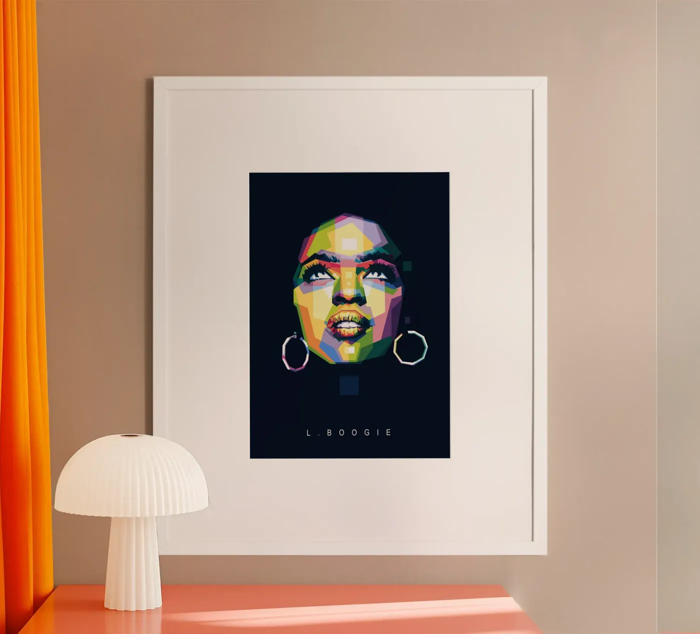 L BOOGIE poster da Alkahfsmart