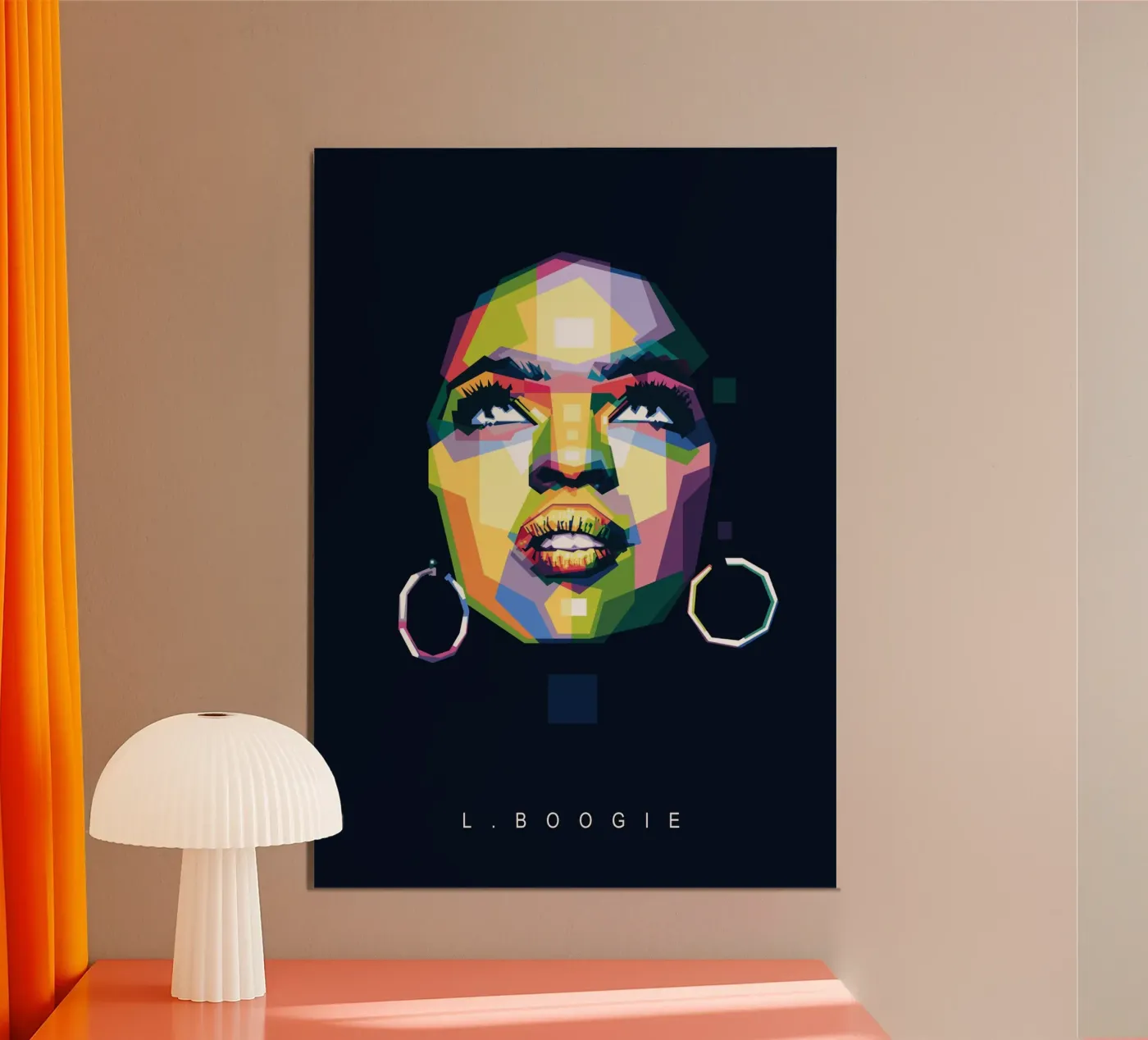 L BOOGIE poster da Alkahfsmart