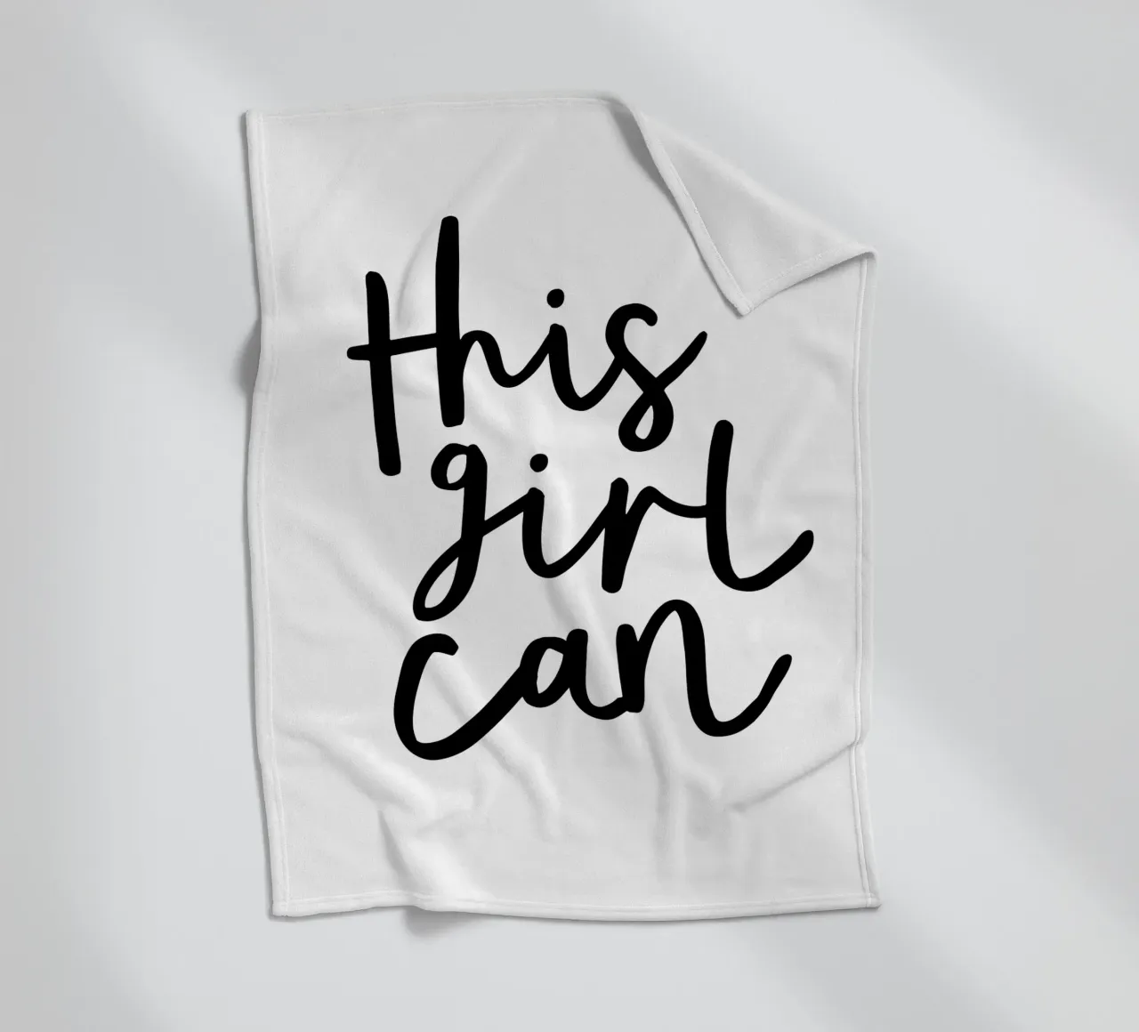 Questa ragazza può coperta in pile da THE MOTIVATED TYPE