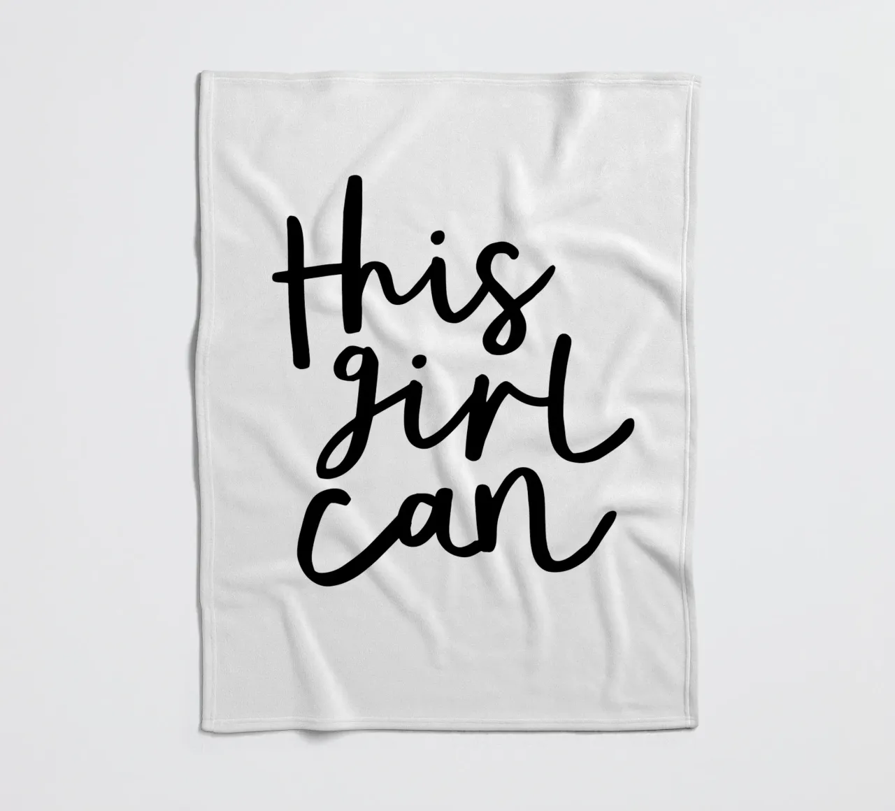 Questa ragazza può coperta in pile da THE MOTIVATED TYPE