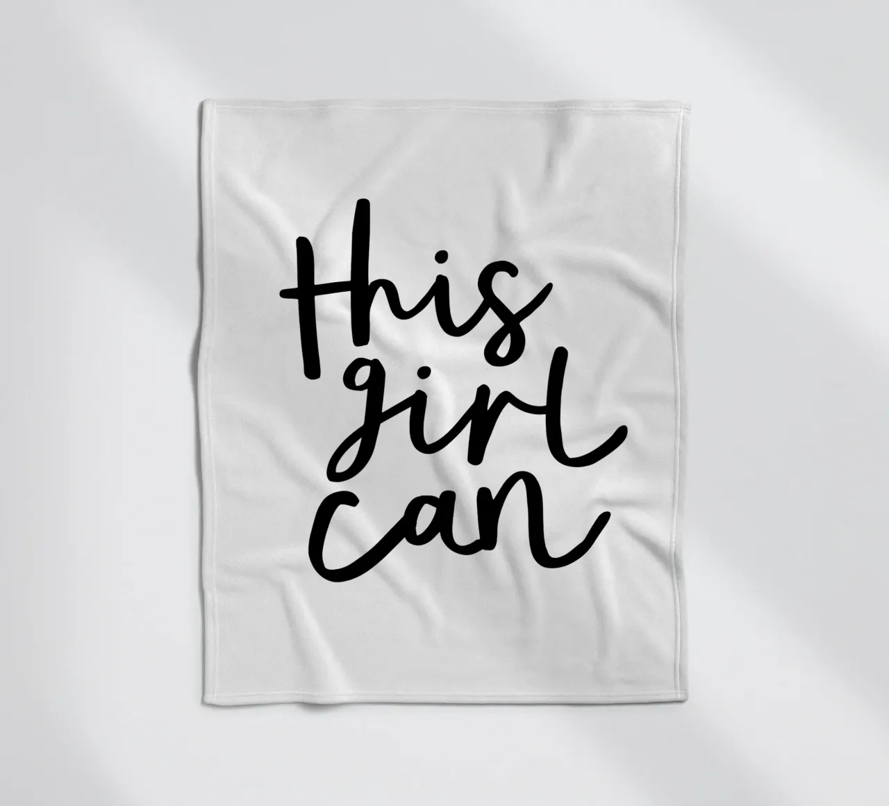 Questa ragazza può coperta in pile da THE MOTIVATED TYPE