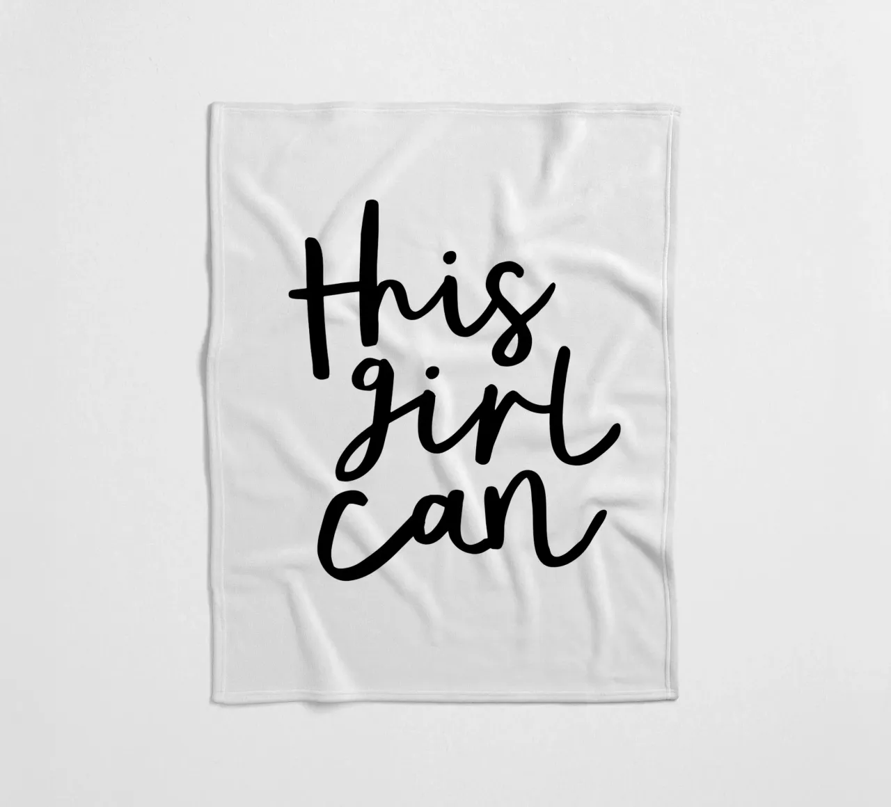Questa ragazza può coperta in pile da THE MOTIVATED TYPE