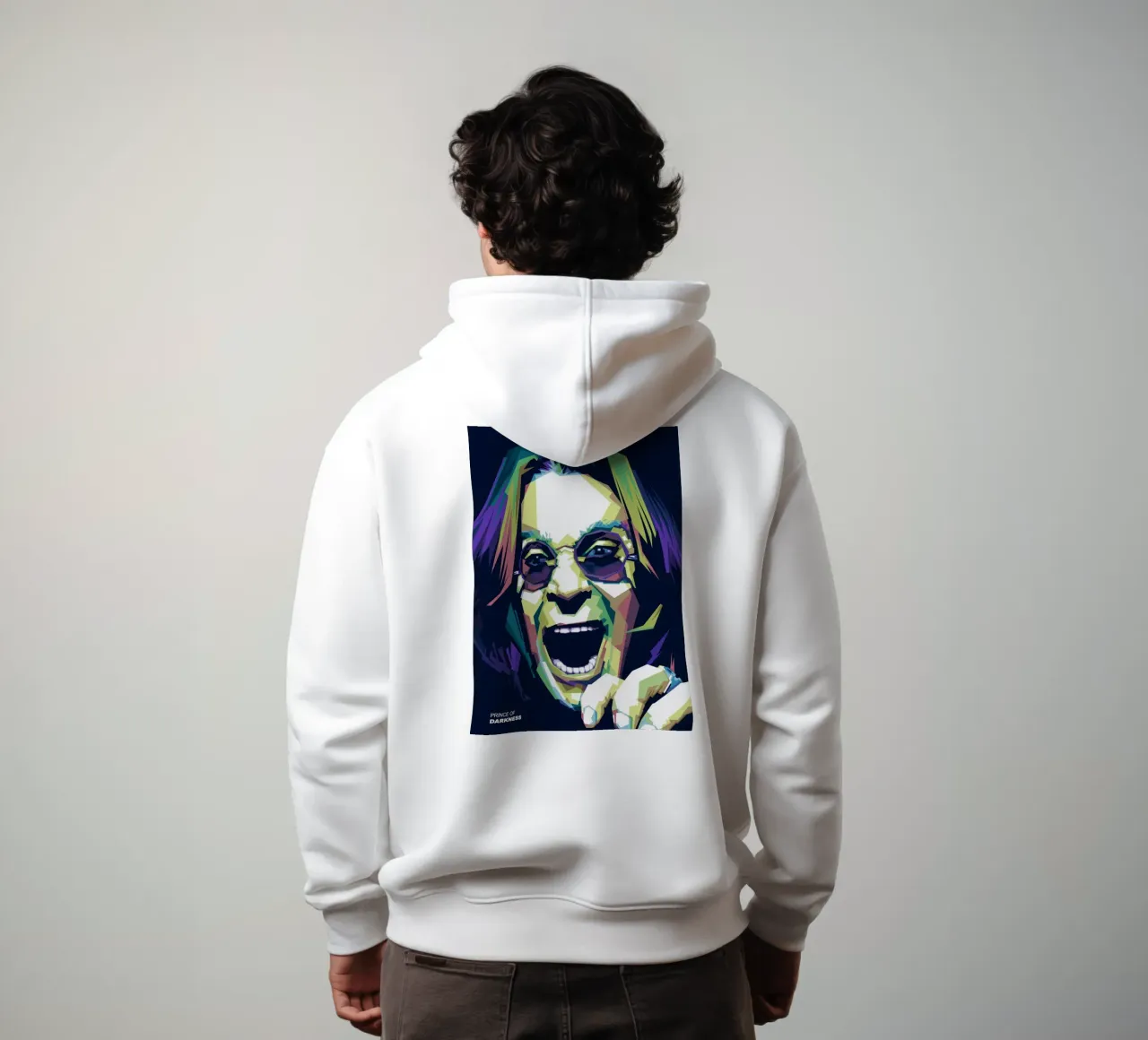 Príncipe de las tinieblas sudadera con capucha de Alkahfsmart