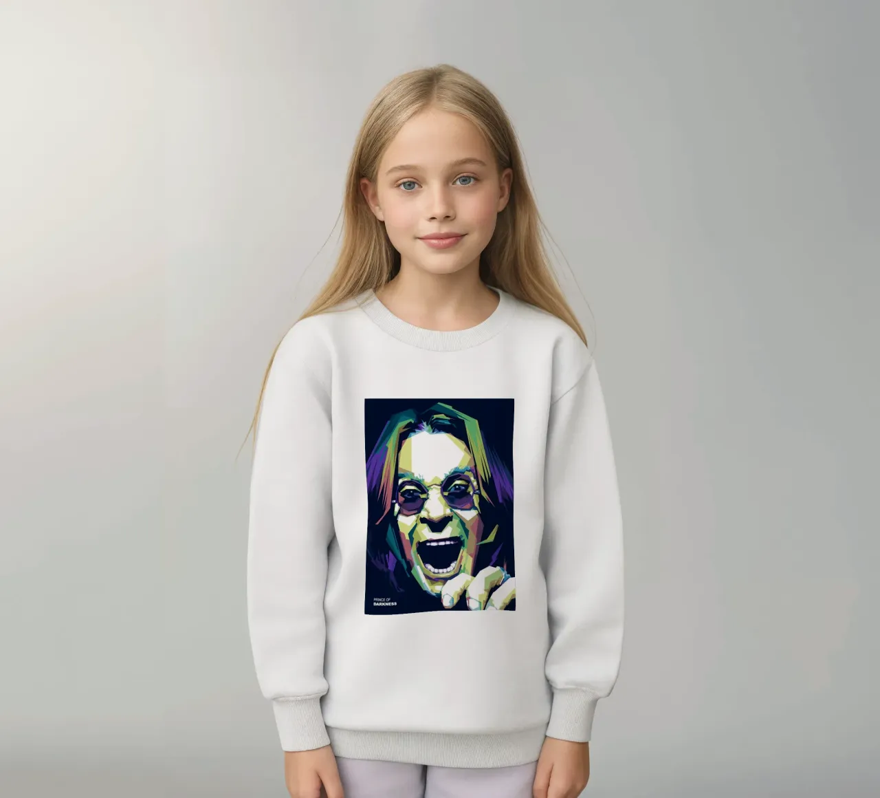 Il principe delle tenebre felpa bambino da Alkahfsmart