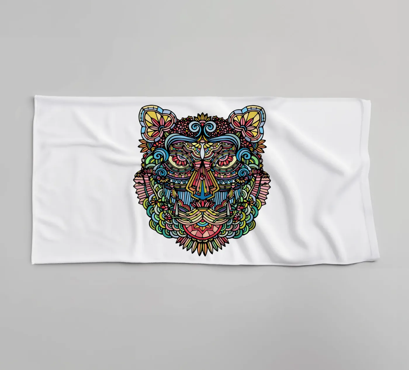 Animals badhanddoek van Ninhol