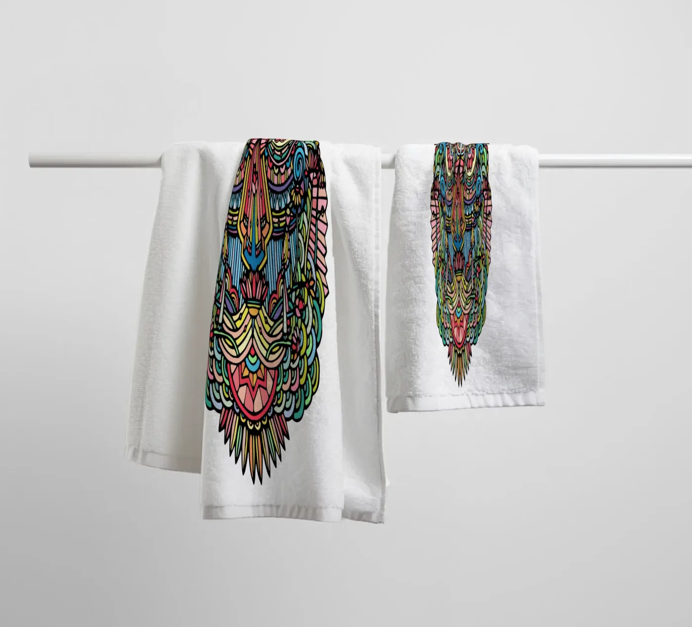 Animals badhanddoek van Ninhol
