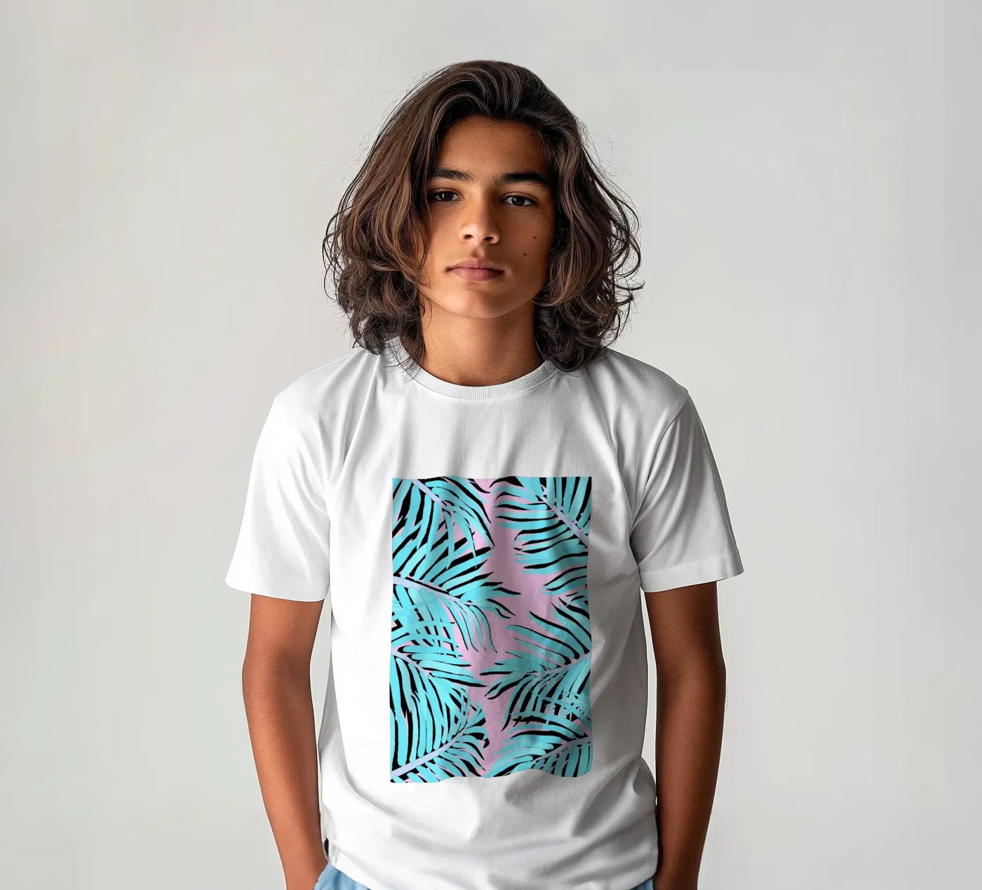 Palm Tree t-shirt bambini da Hanna Kastl-Lungberg