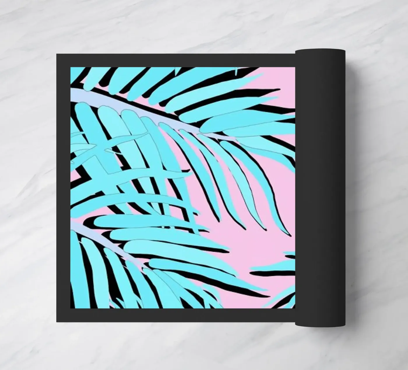 Palm Tree doormat by Hanna Kastl-Lungberg