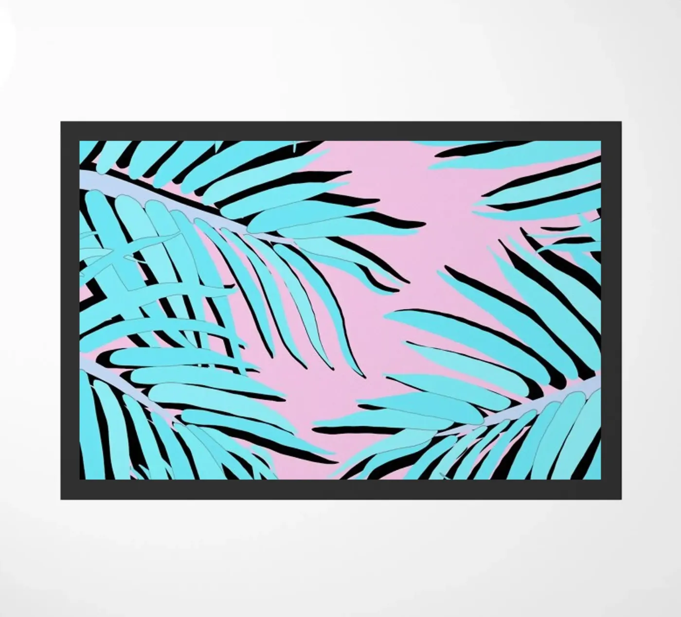 Palm Tree doormat by Hanna Kastl-Lungberg