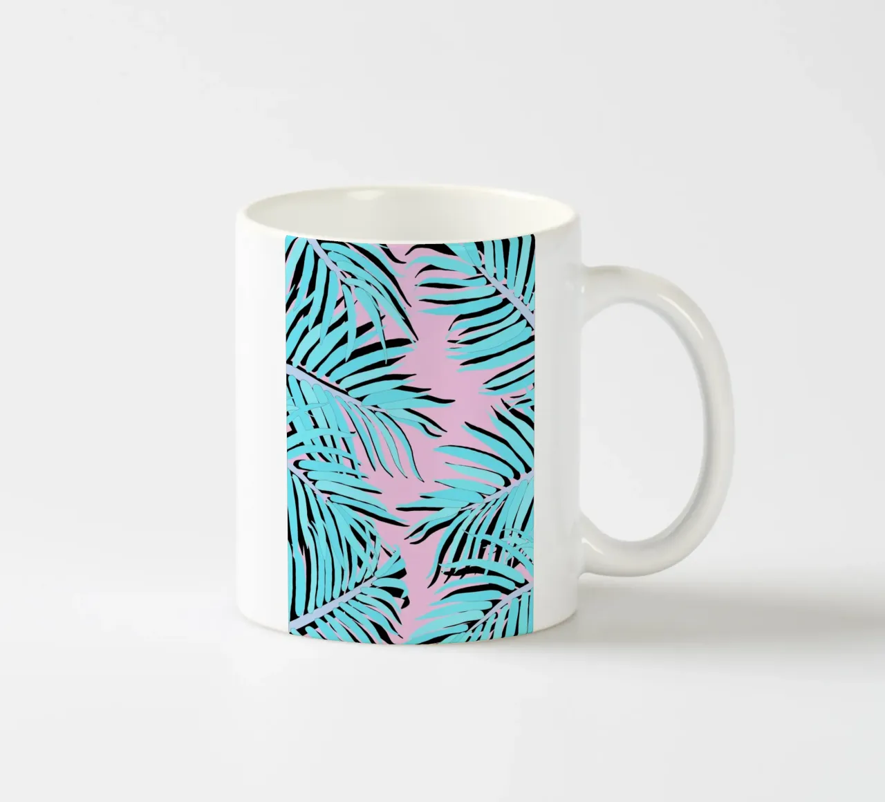 Palm Tree tazza in ceramica da Hanna Kastl-Lungberg
