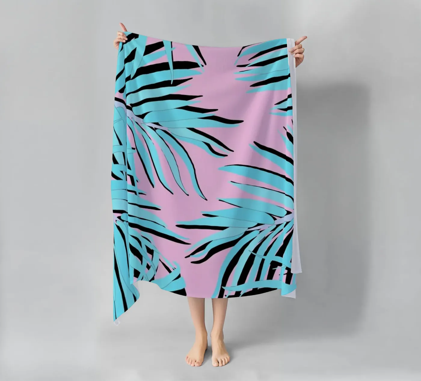 Palm Tree strandhanddoek van Hanna Kastl-Lungberg