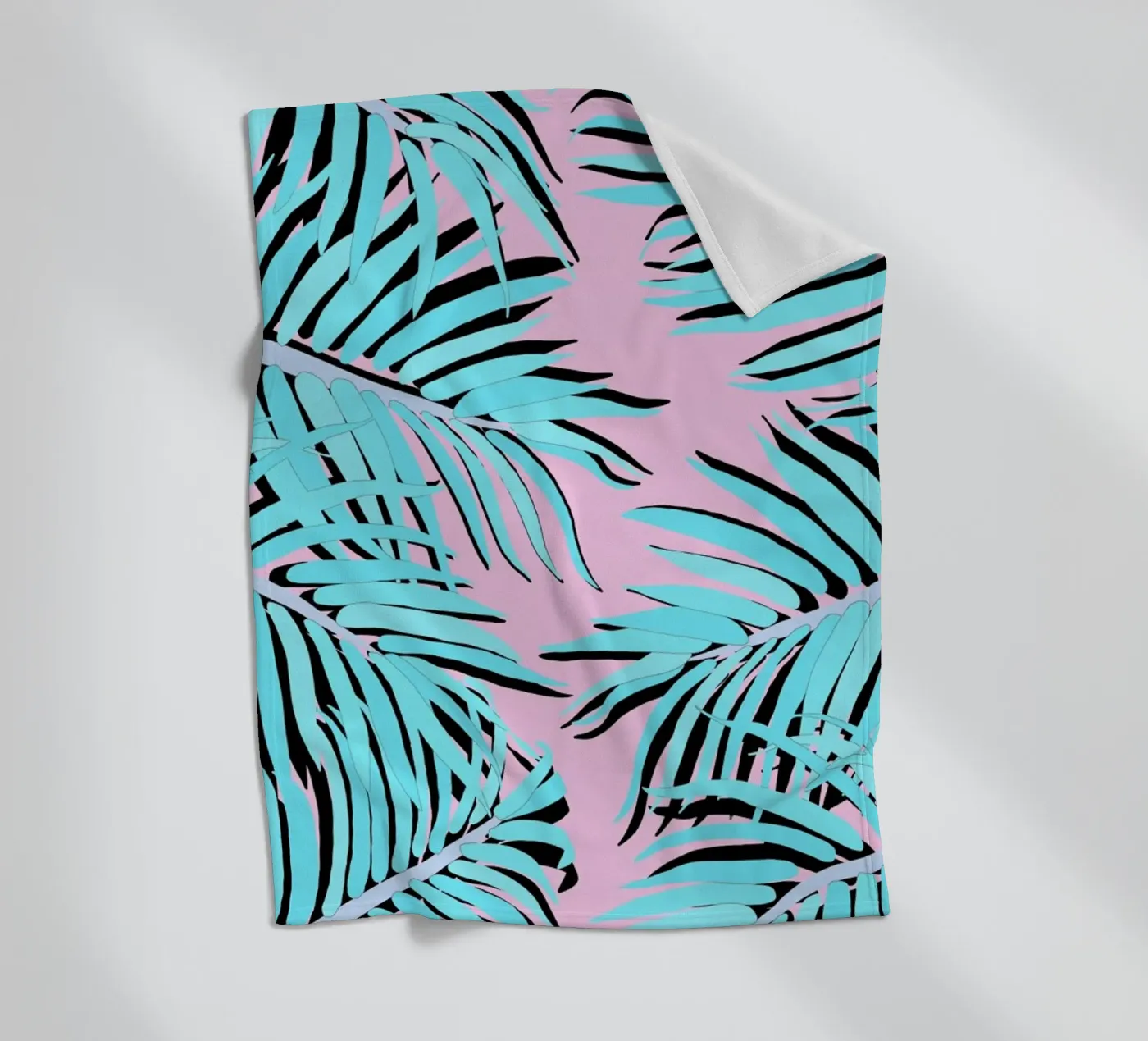 Palm Tree Fleecedecke von Hanna Kastl-Lungberg