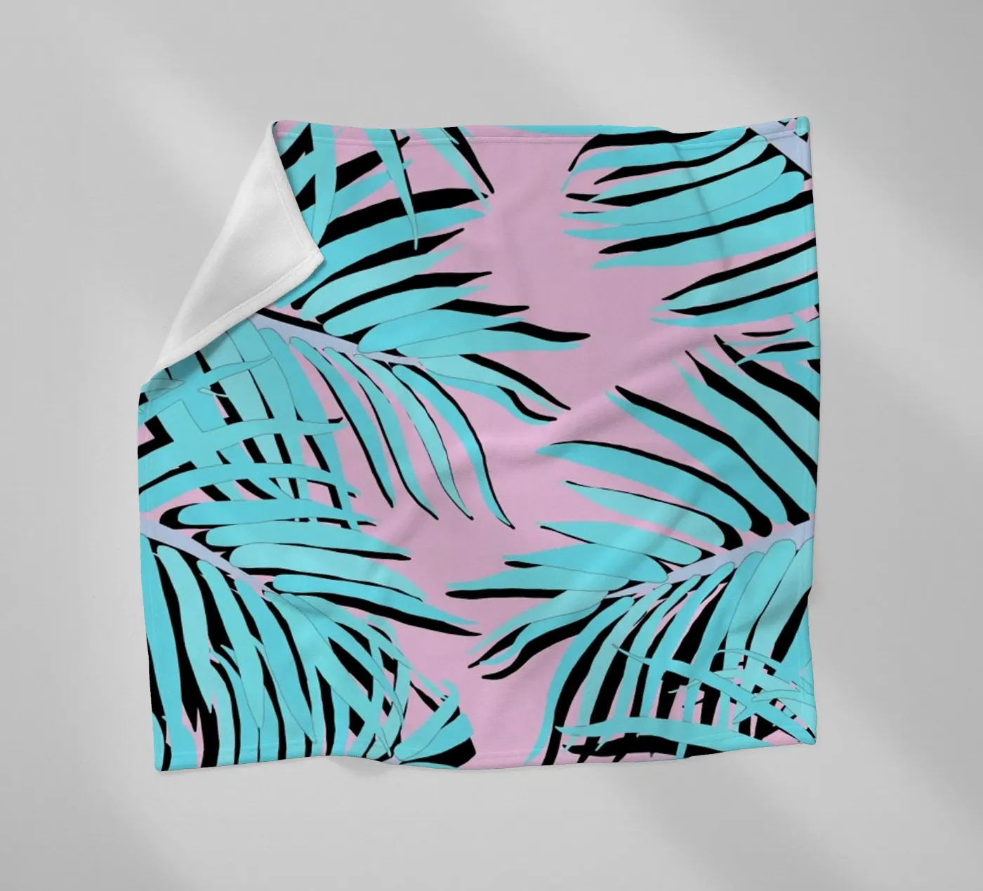 Palm Tree Fleecedecke von Hanna Kastl-Lungberg