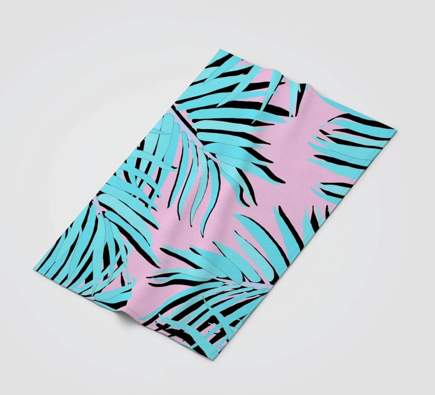 Palm Tree Fleecedecke von Hanna Kastl-Lungberg