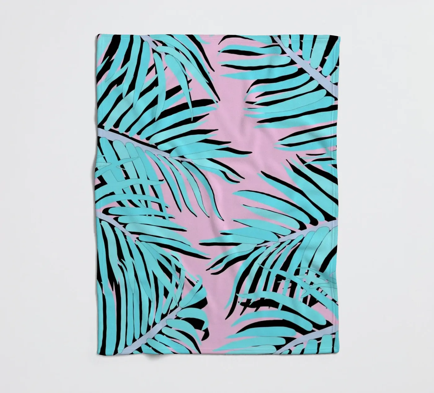 Palm Tree Fleecedecke von Hanna Kastl-Lungberg