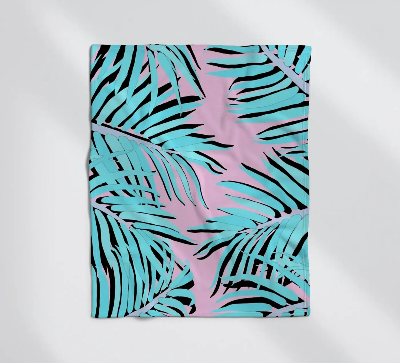 Palm Tree Fleecedecke von Hanna Kastl-Lungberg