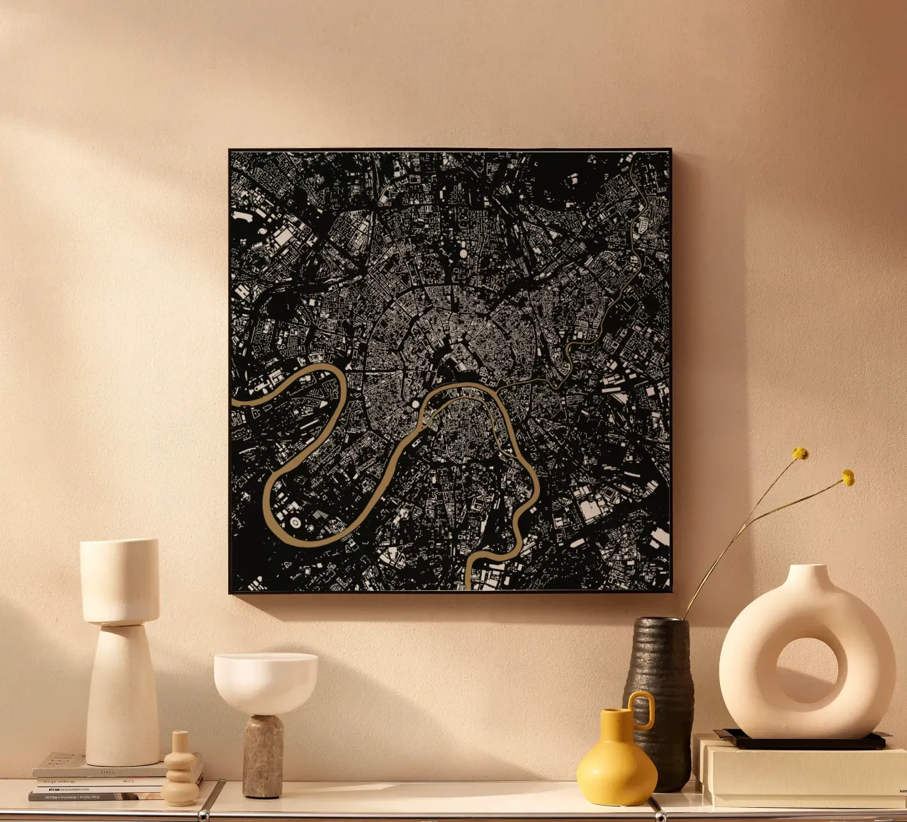 Moscow Brown plexiglass da Urban Maps