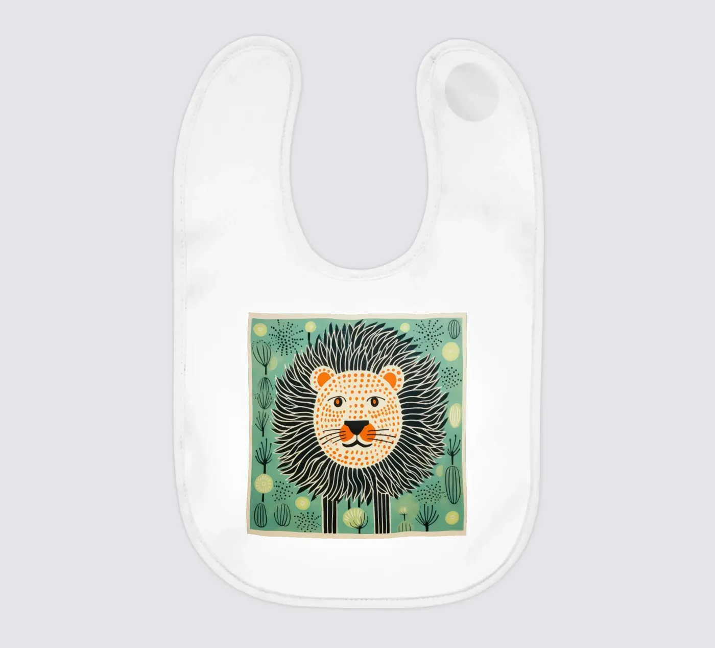Leone Verde bavaglino da Minimal Animal Art